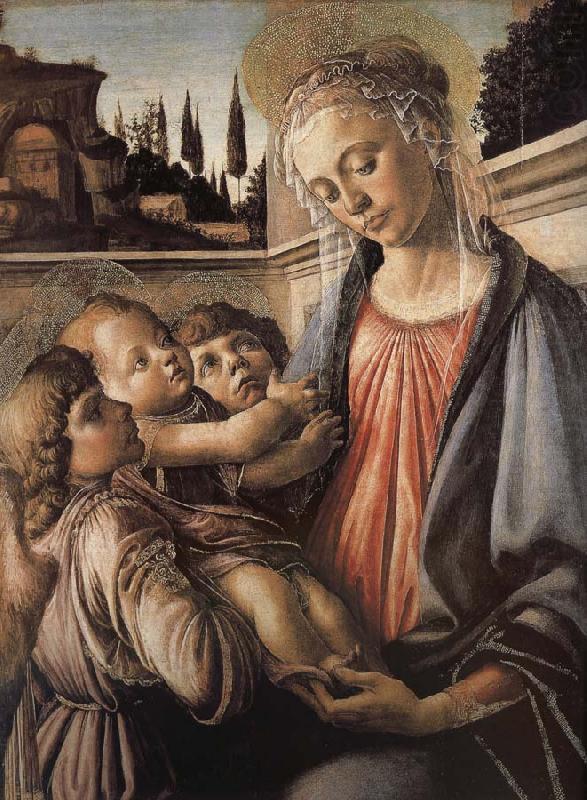 Our Lady of Angels with the two sub, Sandro Botticelli